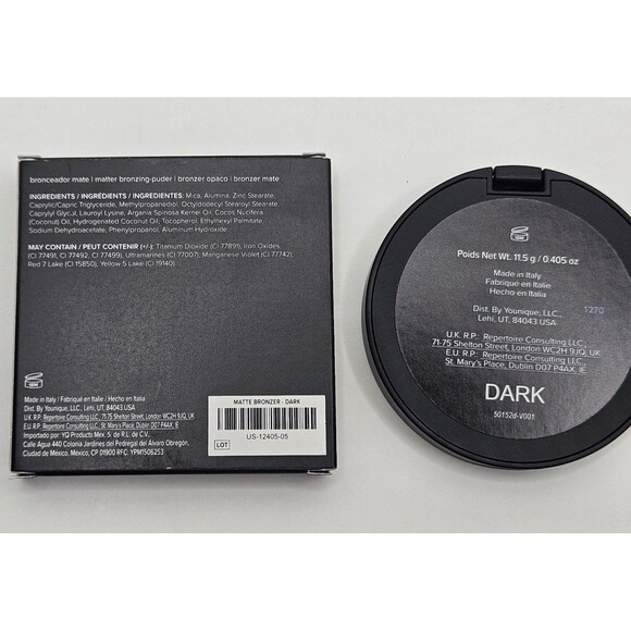 Younique Touch Matte Bronzer in Dark New in Box - Picture 3 of 4